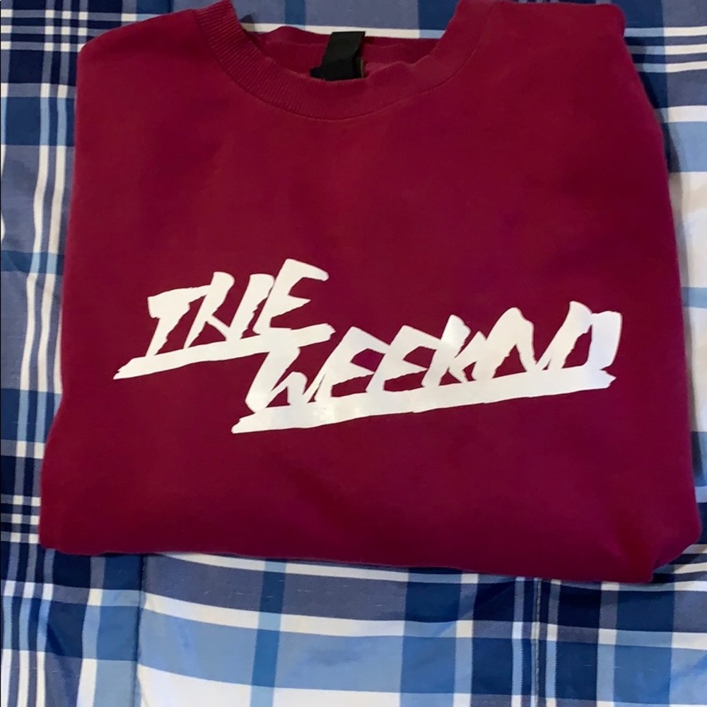 The Weeknd & h&m collab sweater